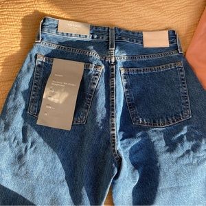 the 90’s curvy cheeky straight jean - everlane brand new size 29”